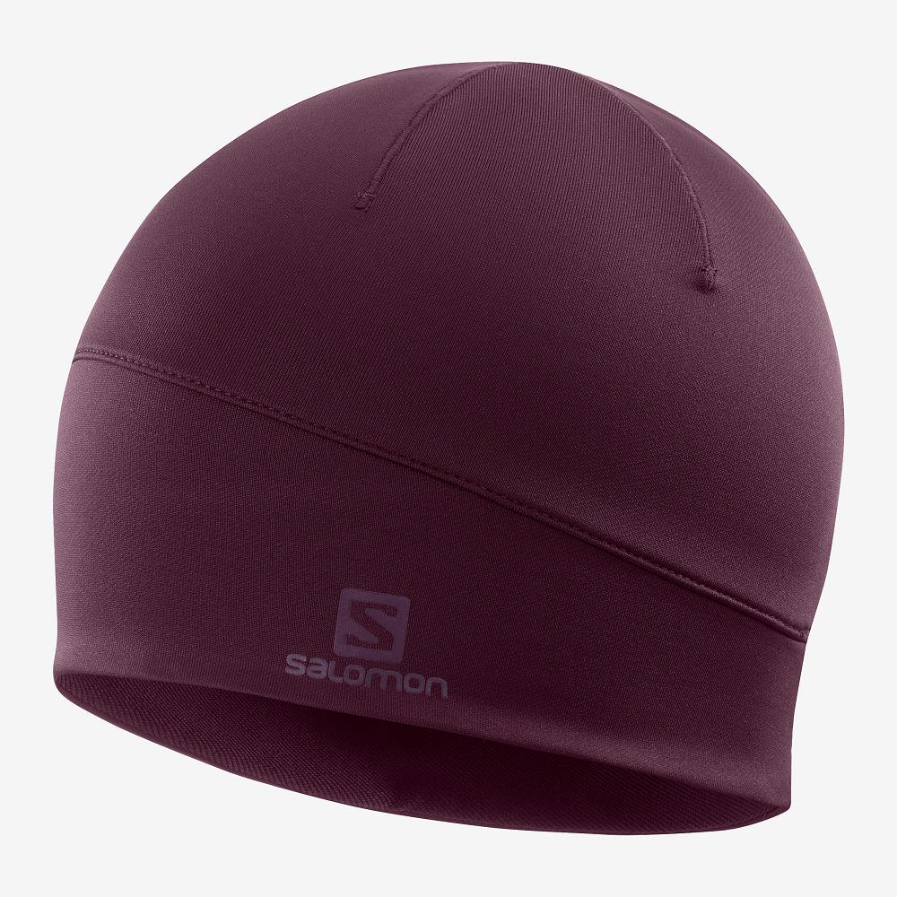 Bonnets Salomon Homme Violette - Salomon ACTIVE - France (4260-QDWOH)